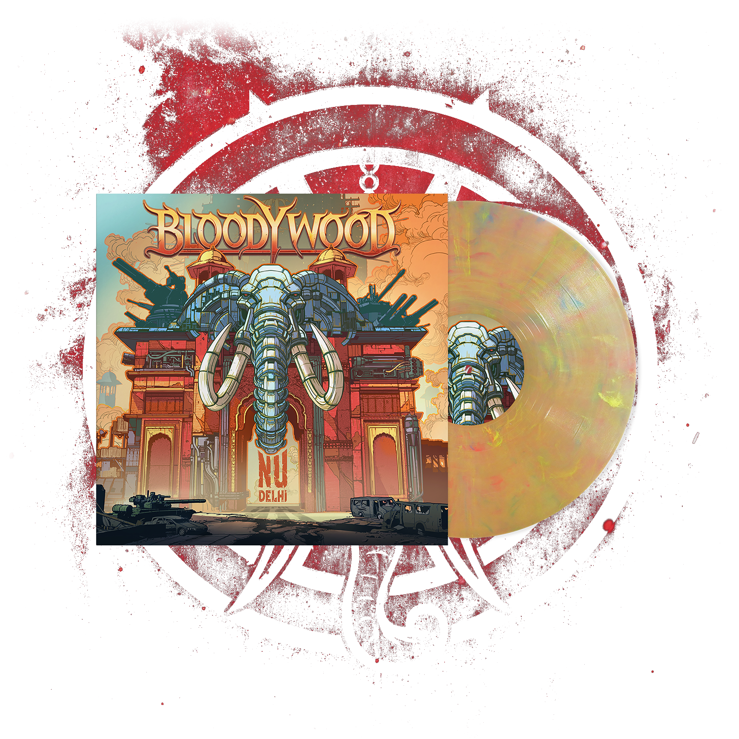 Nu Delhi Vinyl - Jawbreaker Variant – Bloodywood Nu Delhi Vinyl - Jawbreaker Variant – Bloodywood