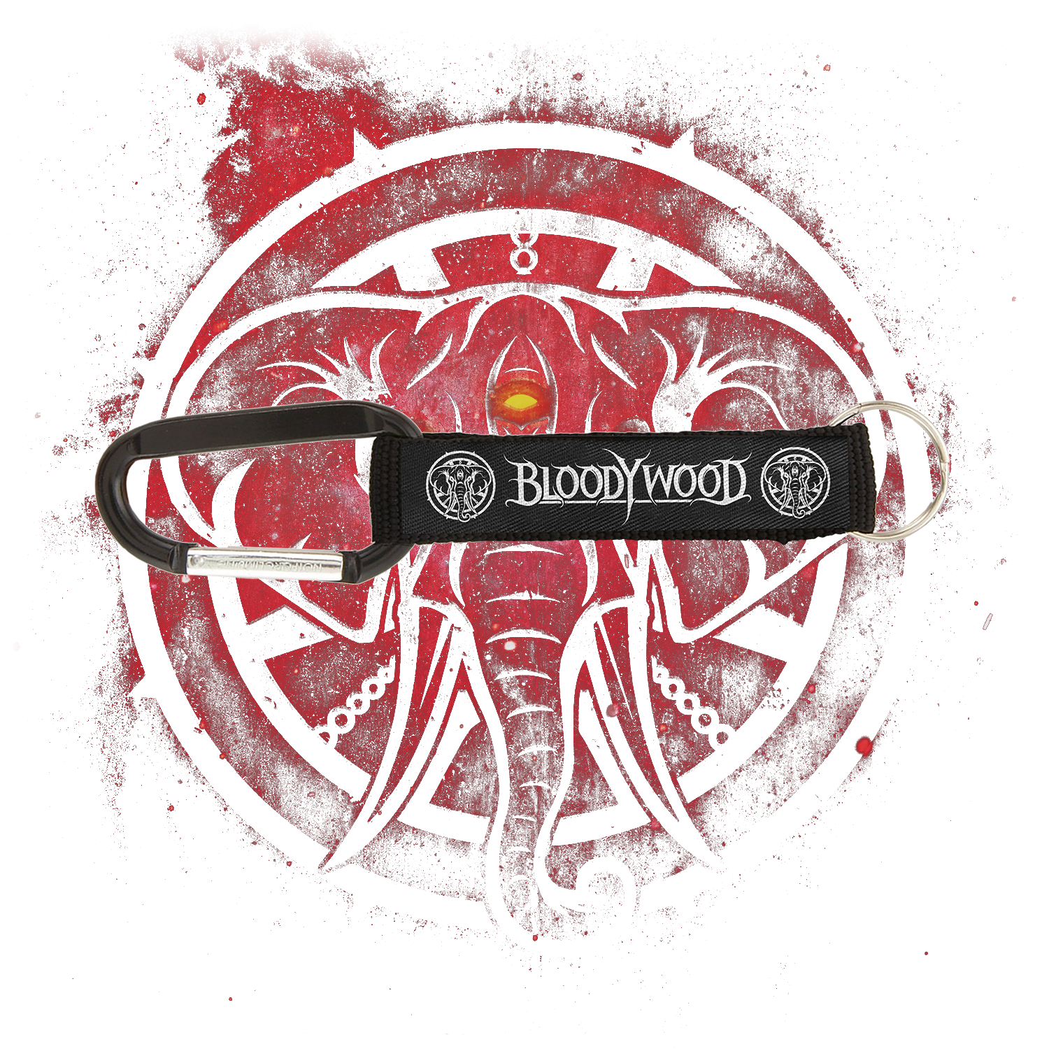 Bloodywood Logo Carabiner Keychain